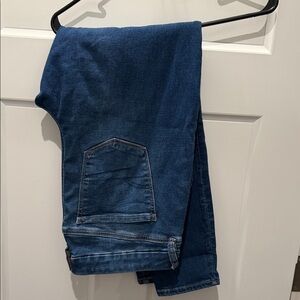 American Eagle Outfitters Skinny Jeans in Deep Blue Denim